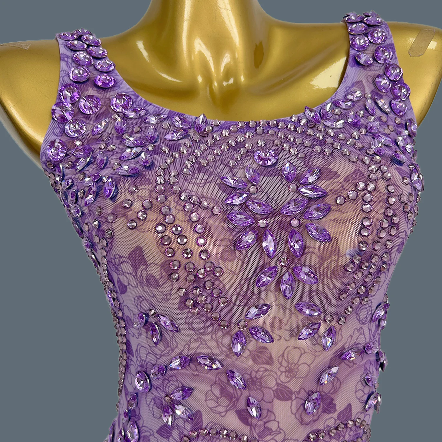 Women Sparkly Rhinestone Purple Couture Birthday Party Sexy Ball Long Dress Elegant See Through Mesh High-end Event Dress Zixia
Women Sparkly Rhinestone Purple Couture Birthday Party Sexy Ball Long Dress Elegant See Through Mesh High-end Event Dress Zixia