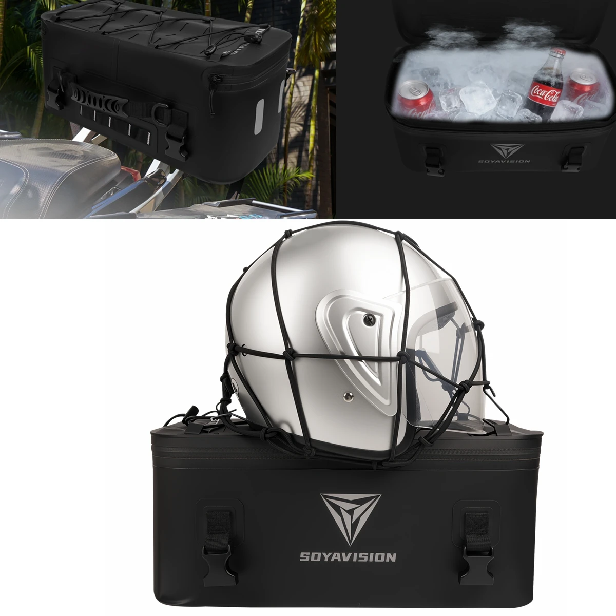 Universal Motorcycle Parts Top Bag Case Box Bag Top Case Expansion Waterproof Bag Hardshell Quick Dry Saddle Luggage Bag For ADV
Universal Motorcycle Parts Top Bag Case Box Bag Top Case Expansion Waterproof Bag Hardshell Quick Dry Saddle Luggage Bag For ADV