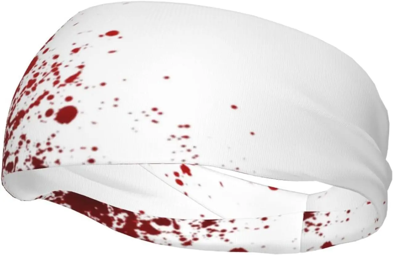 Workout Sweatbands for Head Blood Splatter Sport Hair Bands for Men Women Hair Non Slip Moisture Wicking Headband for Running
Workout Sweatbands for Head Blood Splatter Sport Hair Bands for Men Women Hair Non Slip Moisture Wicking Headband for Running