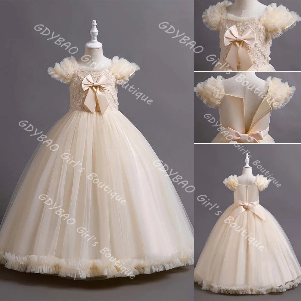 Classy Girls Party Gown A-line/Princess Flower Girl Dress for Wedding 2-14 Kids Lace Top Tulle Tutu Children's Clothing Custom
Classy Girls Party Gown A-line/Princess Flower Girl Dress for Wedding 2-14 Kids Lace Top Tulle Tutu Children's Clothing Custom