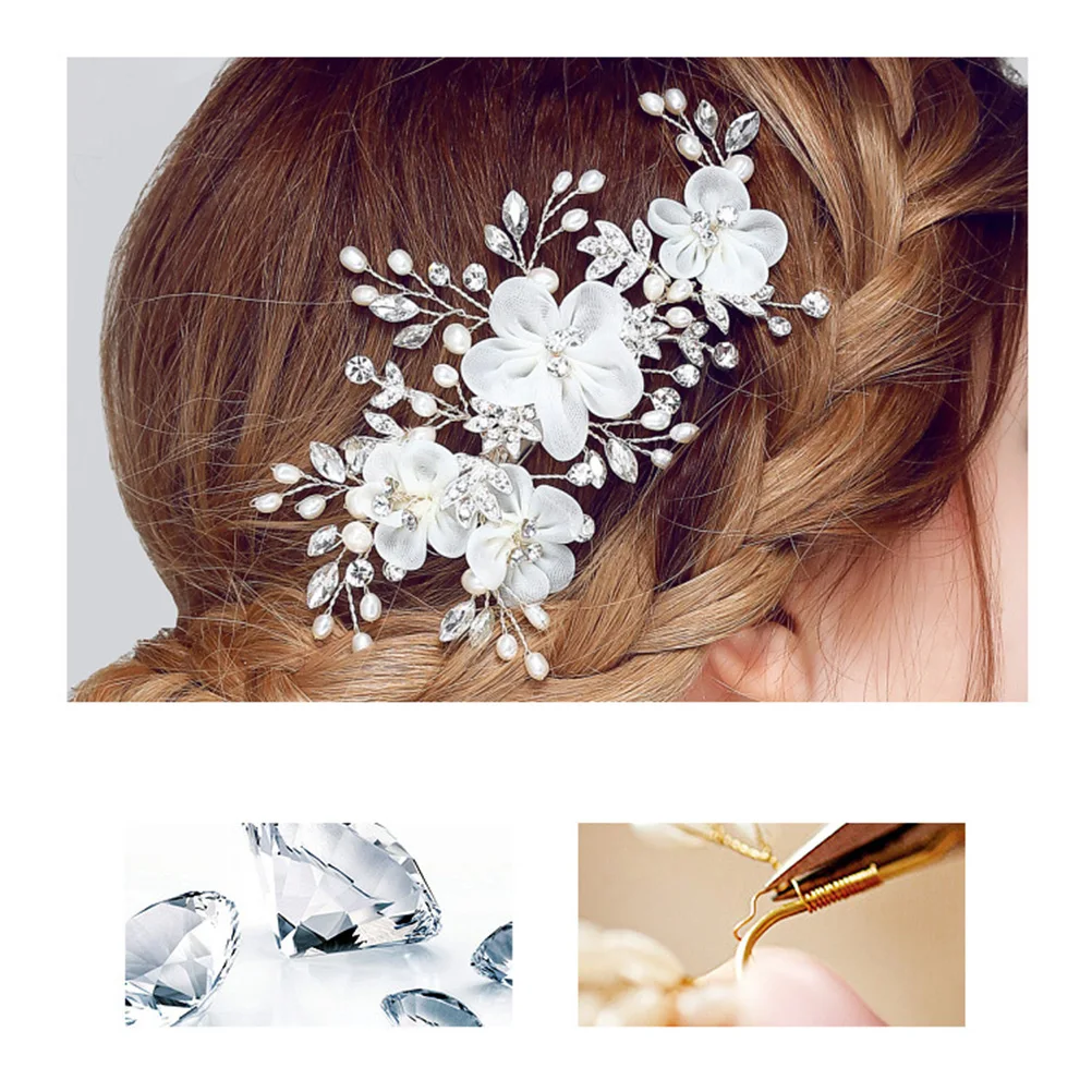 Pearl Flower Accessories Clips For Women Bridal Clips Hairpin Elegant Bride Hair Accessories Bridal Hair Handmade
Pearl Flower Accessories Clips For Women Bridal Clips Hairpin Elegant Bride Hair Accessories Bridal Hair Handmade