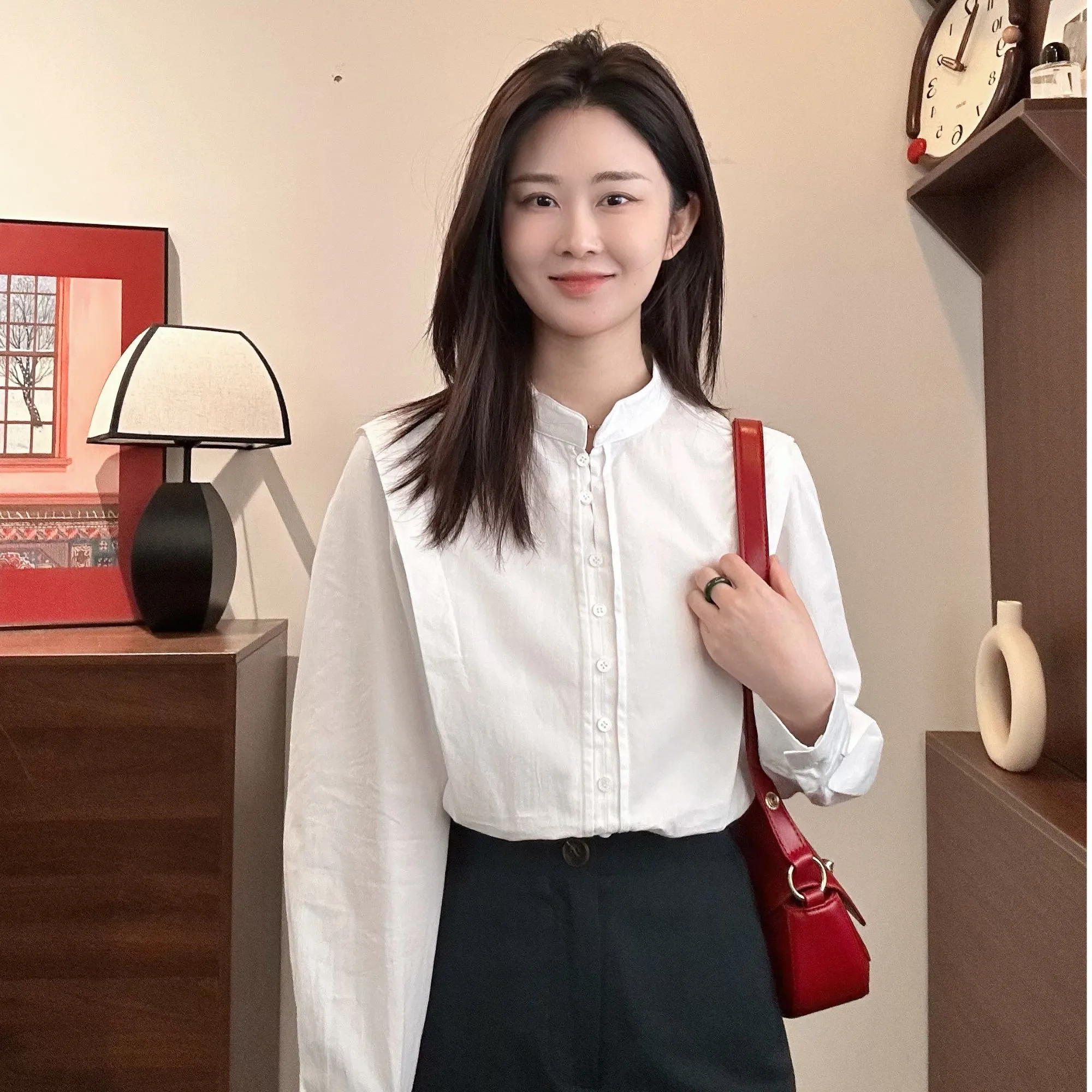 Мужская удлиненная футболка из смесового хлопка с защитой от УФ-излучения, воротник-стойка, универсальная, модная, с уникальным дизайном, для повседневной носки и бизнеса
Мужская удлиненная футболка из смесового хлопка с защитой от УФ-излучения, воротник-стойка, универсальная, модная, с уникальным дизайном, для повседневной носки и бизнеса