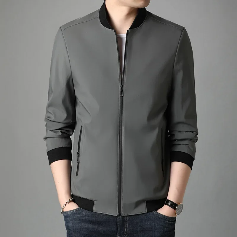 Coats Men Jacket 2025 Spring and Autumn Korean Fashion Solid Thin Casual Jacket for Men Business Work Men Clothing XT148
Coats Men Jacket 2025 Spring and Autumn Korean Fashion Solid Thin Casual Jacket for Men Business Work Men Clothing XT148
