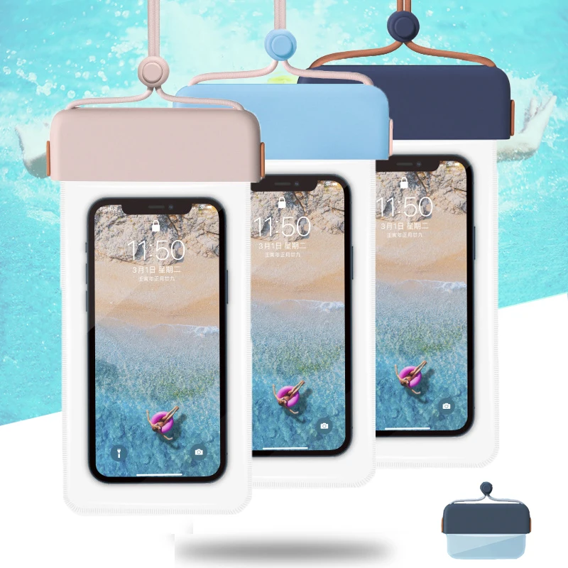 7.0" Foldable Transparent Touch Screen Waterproof Phone Bag Outdoor Hot Spring Swimming Diving Phone Case Holder Cellphone Pouch
7.0" Foldable Transparent Touch Screen Waterproof Phone Bag Outdoor Hot Spring Swimming Diving Phone Case Holder Cellphone Pouch