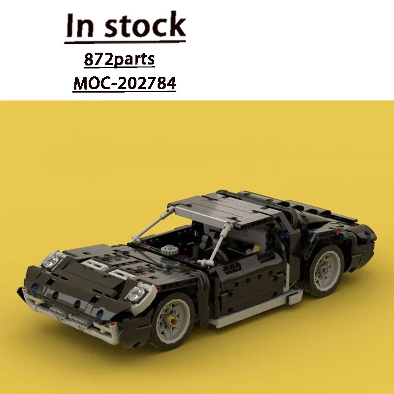 MOC-202784 Black New Sports Iconic Supercar Building Block Model 872 Parts Boys Children's Birthday Christmas Toy Gift
MOC-202784 Black New Sports Iconic Supercar Building Block Model 872 Parts Boys Children's Birthday Christmas Toy Gift