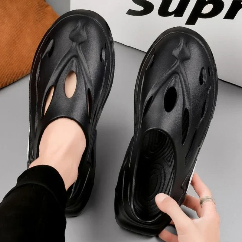 Мужские сандалии для вождения, пляжные сандалии с открытым носком для взрослых, номер 41, повседневное использование, новые летние, низкая цена, босиком 39, 2025, распродажа, трендовая обувь для мужчин
Мужские сандалии для вождения, пляжные сандалии с открытым носком для взрослых, номер 41, повседневное использование, новые летние, низкая цена, босиком 39, 2025, распродажа, трендовая обувь для мужчин