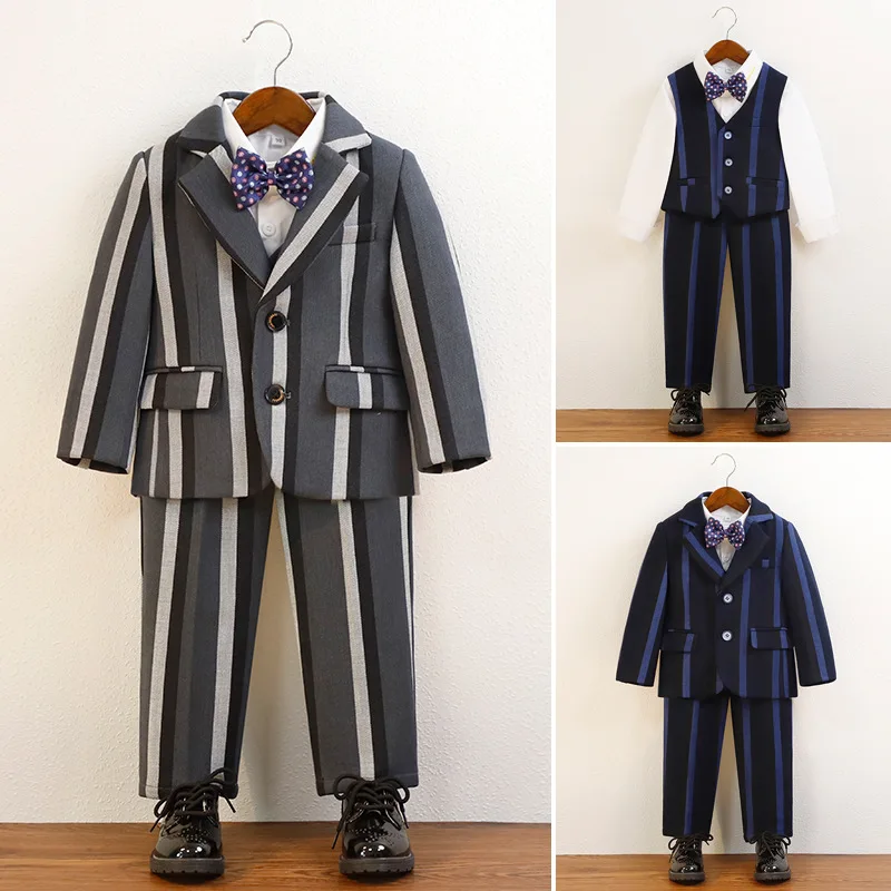Children LuxuriousJ Jacket Vest Pants Bowtie Photograph Dress Kids Birthday Suit Flower Boys Wedding Performance Dance Tuxedo
Children LuxuriousJ Jacket Vest Pants Bowtie Photograph Dress Kids Birthday Suit Flower Boys Wedding Performance Dance Tuxedo