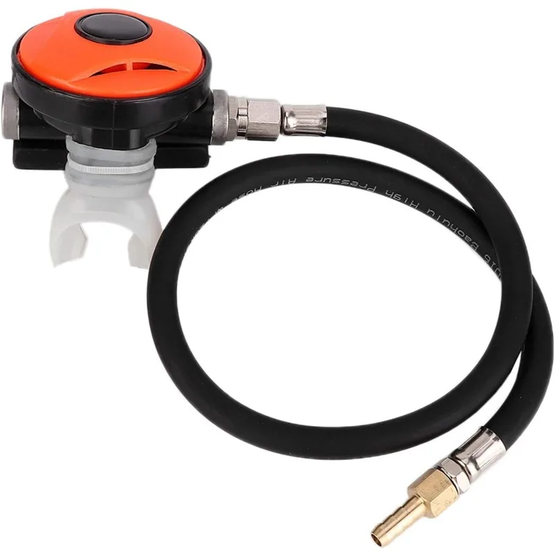 Diving Regulator, Adjustable Two Stage Regulator Breathing Apparatus Parts for Diving Snorkeling Underwater
Diving Regulator, Adjustable Two Stage Regulator Breathing Apparatus Parts for Diving Snorkeling Underwater