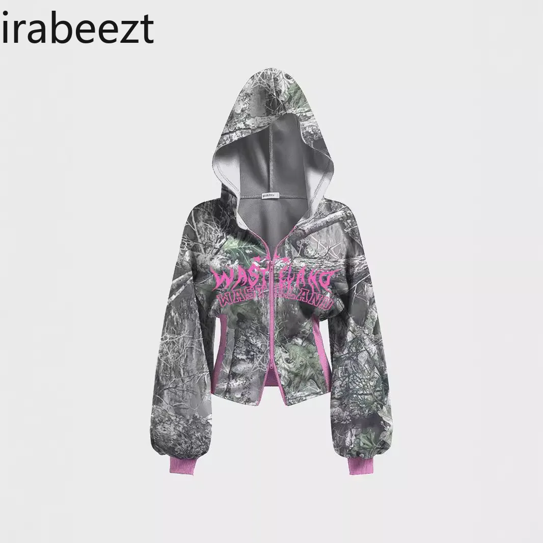 American Camouflage Printed Personality Joint New Trend Waist Casual Zipper Loose Hoodie LOOSE FIT Sweatshirt
American Camouflage Printed Personality Joint New Trend Waist Casual Zipper Loose Hoodie LOOSE FIT Sweatshirt