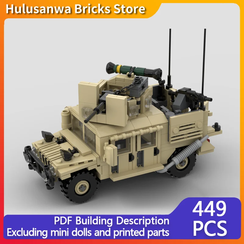 M1165 SOV Military Off-Road Vehicle Model MOC Building Bricks War Equipment Modular Technology Children Toys Suit Gifts Assemble
M1165 SOV Military Off-Road Vehicle Model MOC Building Bricks War Equipment Modular Technology Children Toys Suit Gifts Assemble