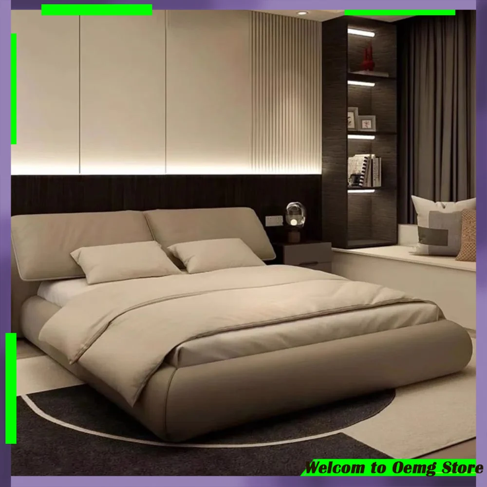 Modern Minimalist Double Storage Bed Multifunctional Luxury Aesthetic Design Comfortable Bedroom Furniture Home Decor Decoration
Modern Minimalist Double Storage Bed Multifunctional Luxury Aesthetic Design Comfortable Bedroom Furniture Home Decor Decoration