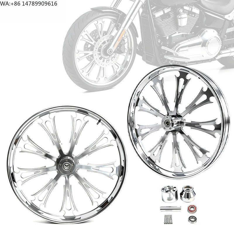 New 19-32 Inch 6061-T6 CNC Forged Alloy Motorcycle Wheels Road King Double-light GlidingClassic American Motorcycle 2014-2023
New 19-32 Inch 6061-T6 CNC Forged Alloy Motorcycle Wheels Road King Double-light GlidingClassic American Motorcycle 2014-2023