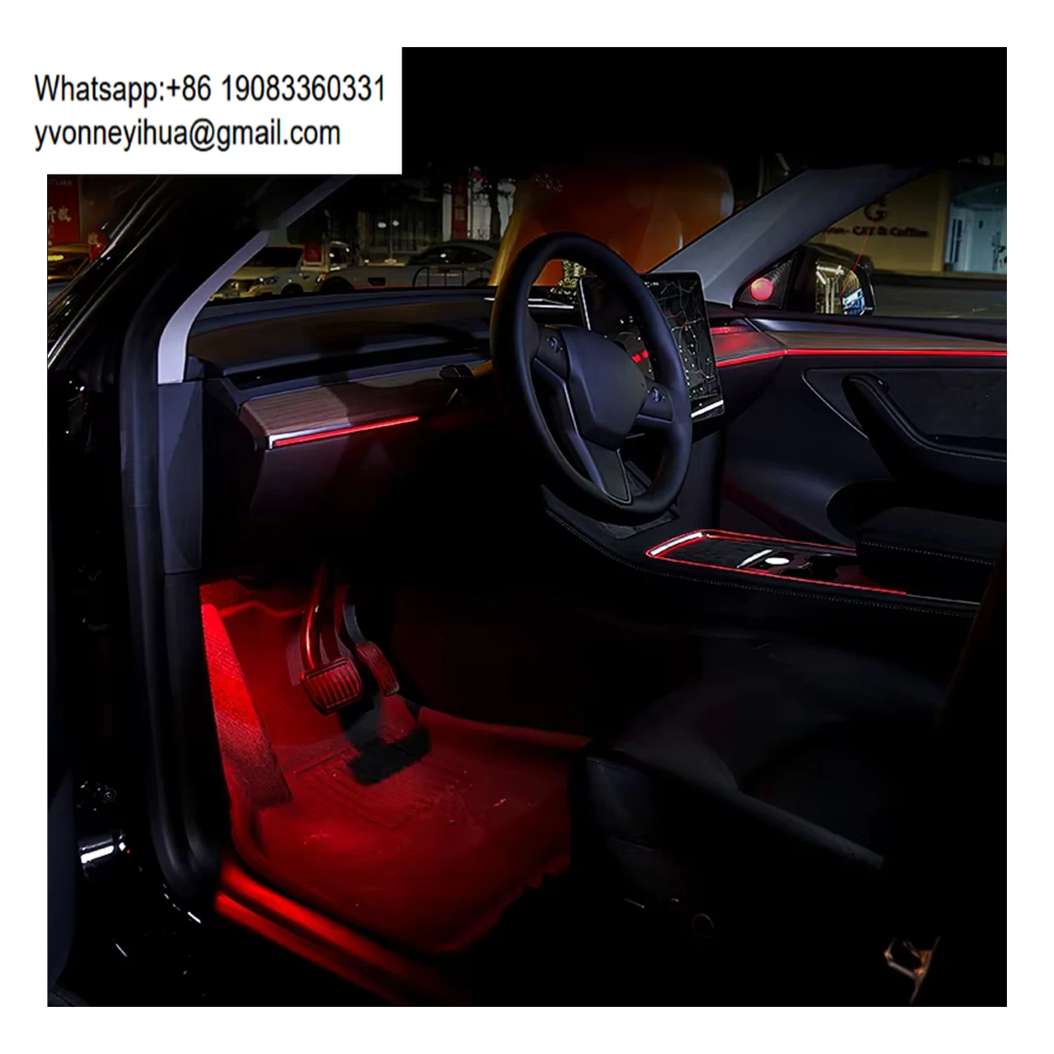 2024 "CARDI" Car Led Atmosphere Interior Led Lights For Cars Suitable For Tesla Model Y/3
2024 "CARDI" Car Led Atmosphere Interior Led Lights For Cars Suitable For Tesla Model Y/3