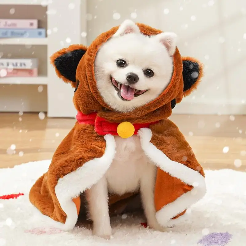Dog Winter Cloak Winter Dog Cape Thickened Dog Cloaks Cold Weather Cosplay Pet Clothing Dog Costume For Small Cats Dogs
Dog Winter Cloak Winter Dog Cape Thickened Dog Cloaks Cold Weather Cosplay Pet Clothing Dog Costume For Small Cats Dogs
