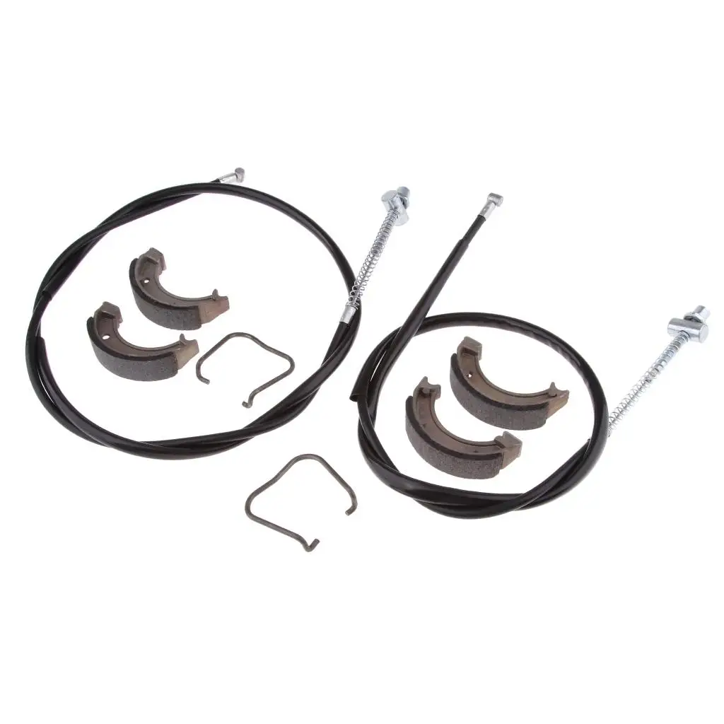 120cm Front Rear Break Cable with 2pcs Brake Shoes for Yamaha50, 50
120cm Front Rear Break Cable with 2pcs Brake Shoes for Yamaha50, 50