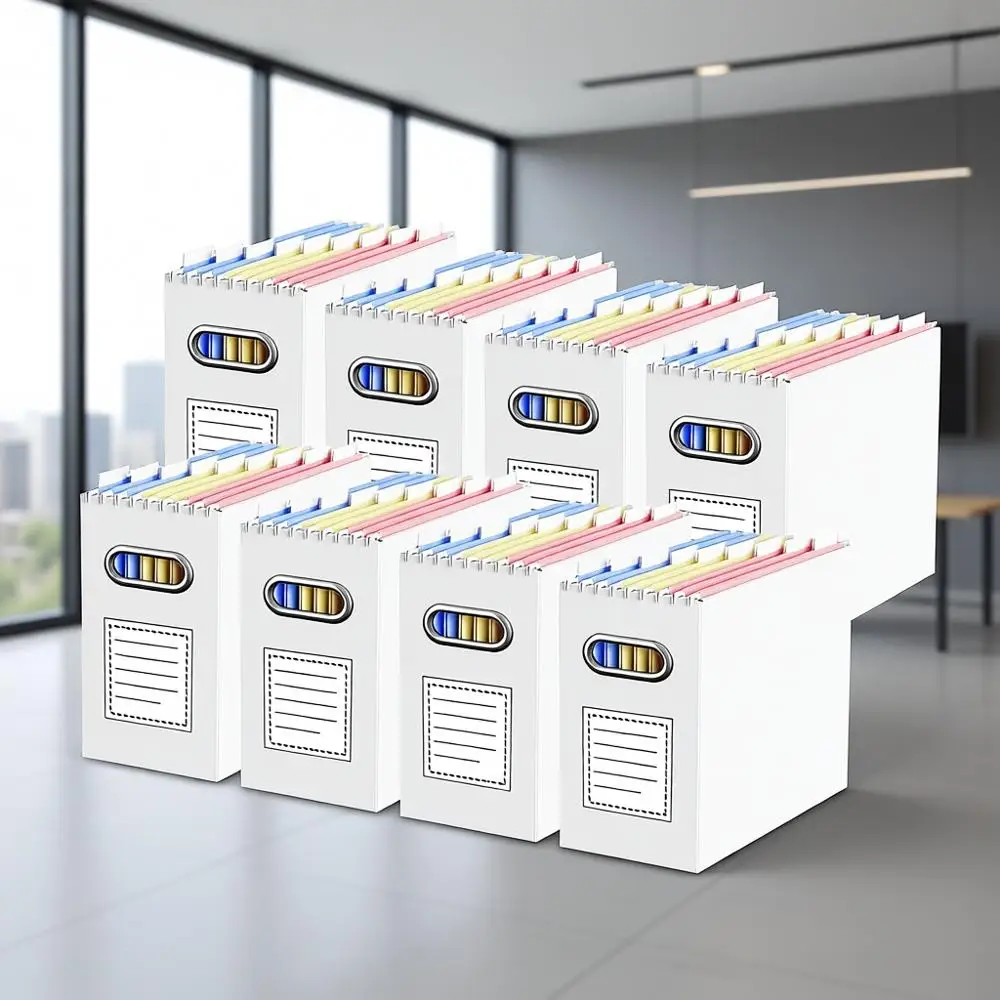 Набор из 8 белых подвесных органайзеров формата Letter для дома, офиса, класса
Набор из 8 белых подвесных органайзеров формата Letter для дома, офиса, класса