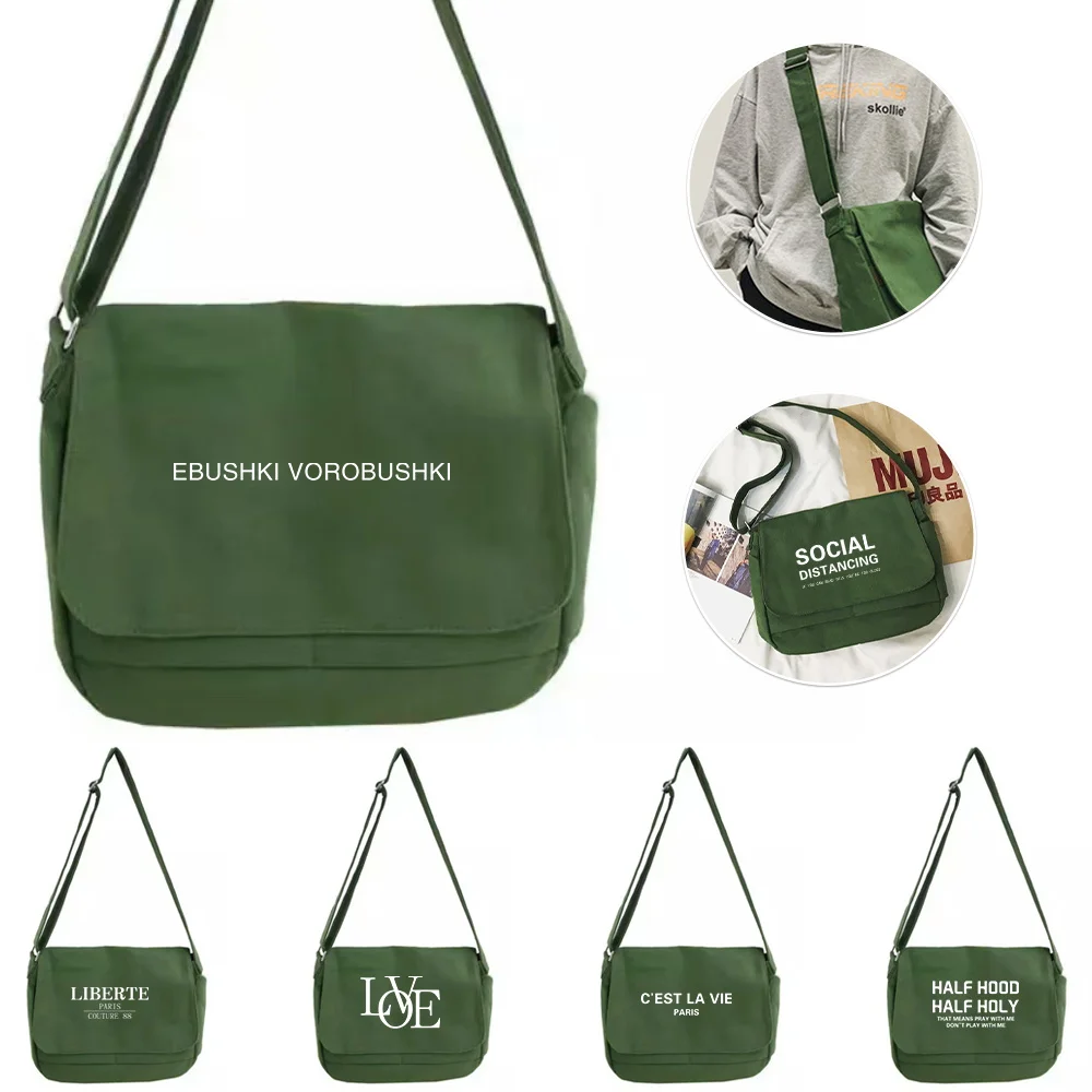 Text Pattern Large Capacity Shoulder Bag Joker Crossbody Multifunctional Adjustable Shoulder Strap Commuter Bag
Text Pattern Large Capacity Shoulder Bag Joker Crossbody Multifunctional Adjustable Shoulder Strap Commuter Bag