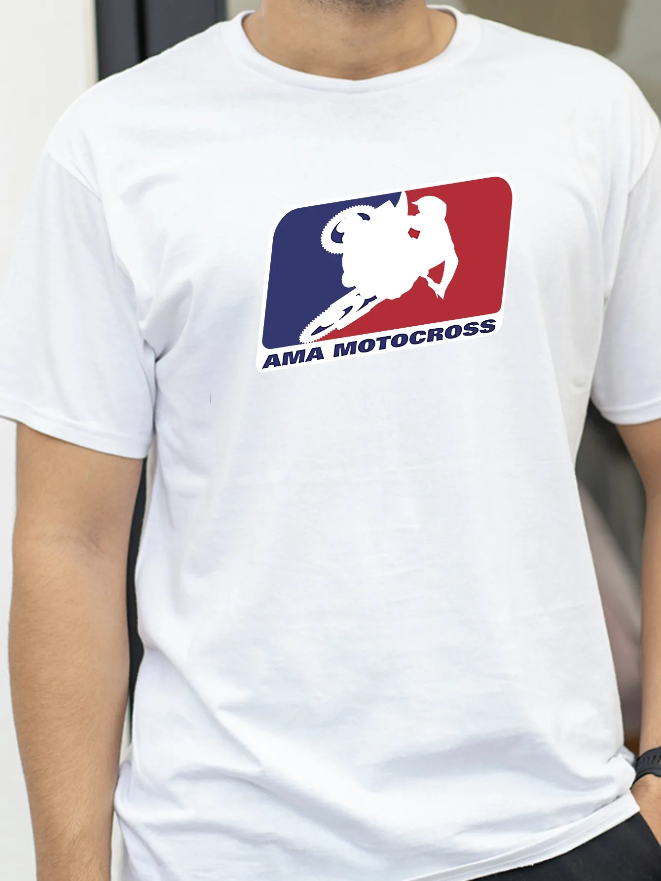 AMA Motocross Motorcycle Heather T-Shirt Men Summer Cool O-Neck Cotton Bigger Size Hot Sale Tee
AMA Motocross Motorcycle Heather T-Shirt Men Summer Cool O-Neck Cotton Bigger Size Hot Sale Tee