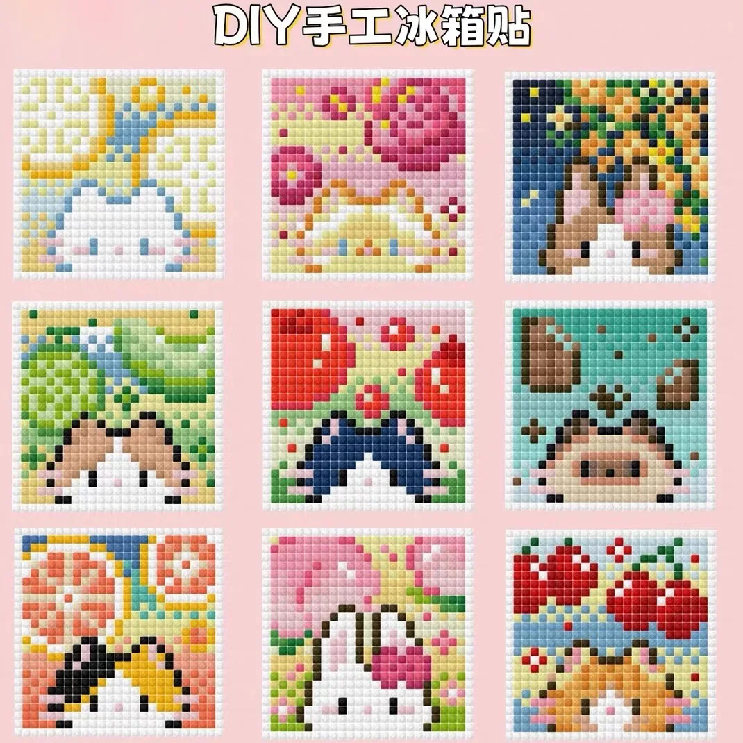 9PCS Diamond Art Magnets Refrigerator Easy Art Kits Cute Cat Fridge Diamond Painting Magnets Stickers for Adults DIY Home Decors
9PCS Diamond Art Magnets Refrigerator Easy Art Kits Cute Cat Fridge Diamond Painting Magnets Stickers for Adults DIY Home Decors