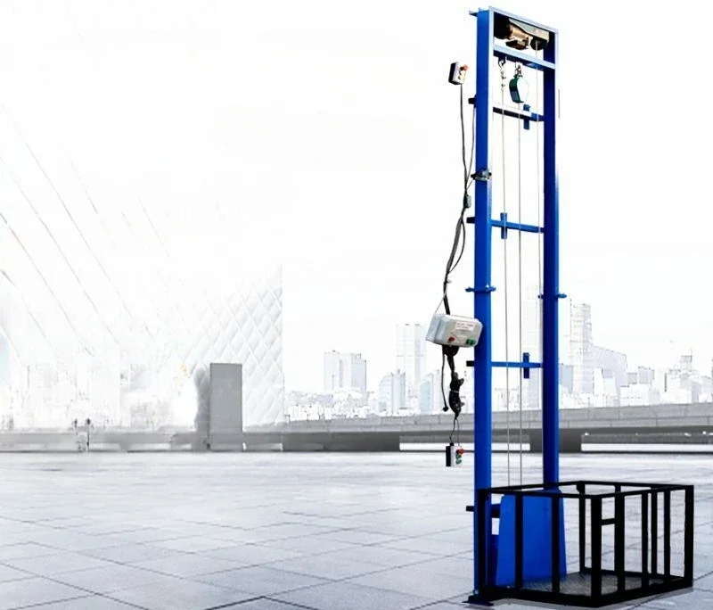 Electric Cargo Elevator Lifting Platform Small Electric Hoist for Home Warehouse Workshop
Electric Cargo Elevator Lifting Platform Small Electric Hoist for Home Warehouse Workshop