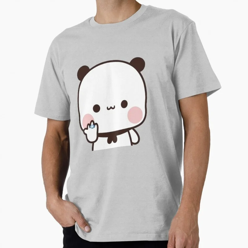 Bubu just got married! Gift t shirt kawaii Panda Bear Cartoon Graphic tee Cute Y2K Clothes 100% cotton All size Tee S-6XL
Bubu just got married! Gift t shirt kawaii Panda Bear Cartoon Graphic tee Cute Y2K Clothes 100% cotton All size Tee S-6XL