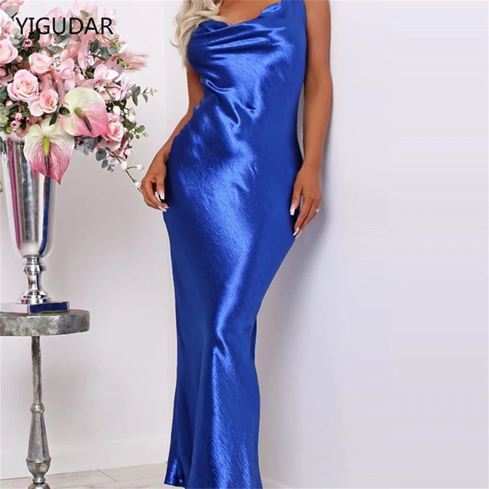 2022 Summer Elegant Women'S Dress Adjustable Strap Satin Maxi Long Party Dresses Midi Robe Ropa Mujer Vestido Free Shipping
2022 Summer Elegant Women'S Dress Adjustable Strap Satin Maxi Long Party Dresses Midi Robe Ropa Mujer Vestido Free Shipping
