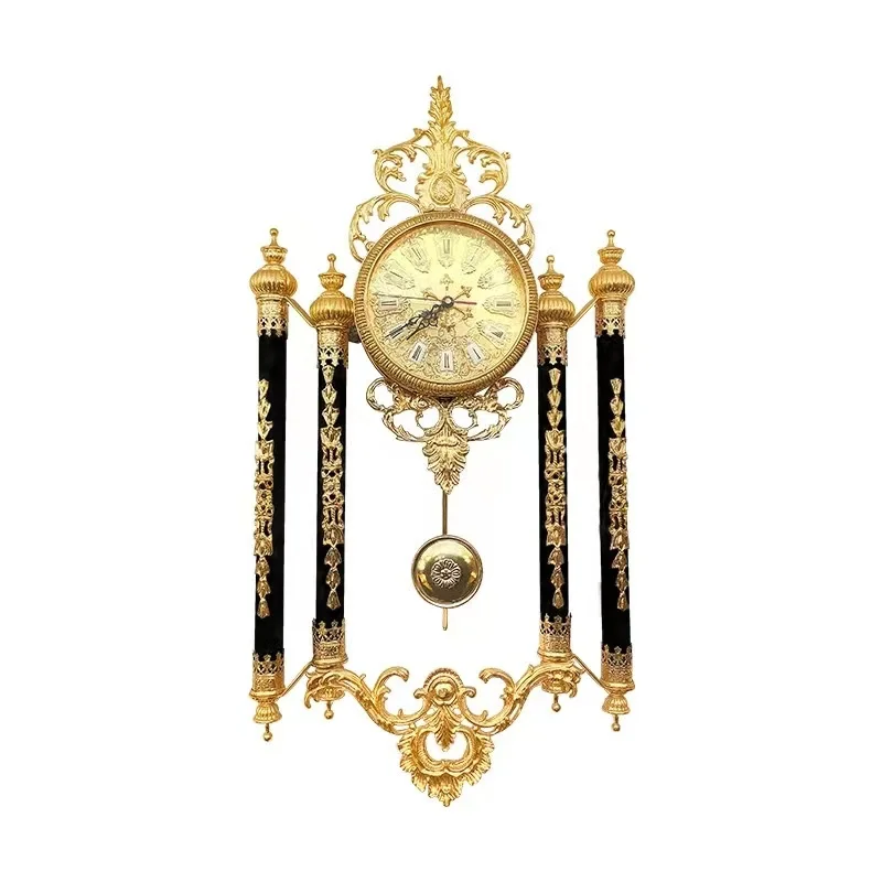 European fashion wall clock new study wall clock living room wall clock luxury European black crystal
European fashion wall clock new study wall clock living room wall clock luxury European black crystal