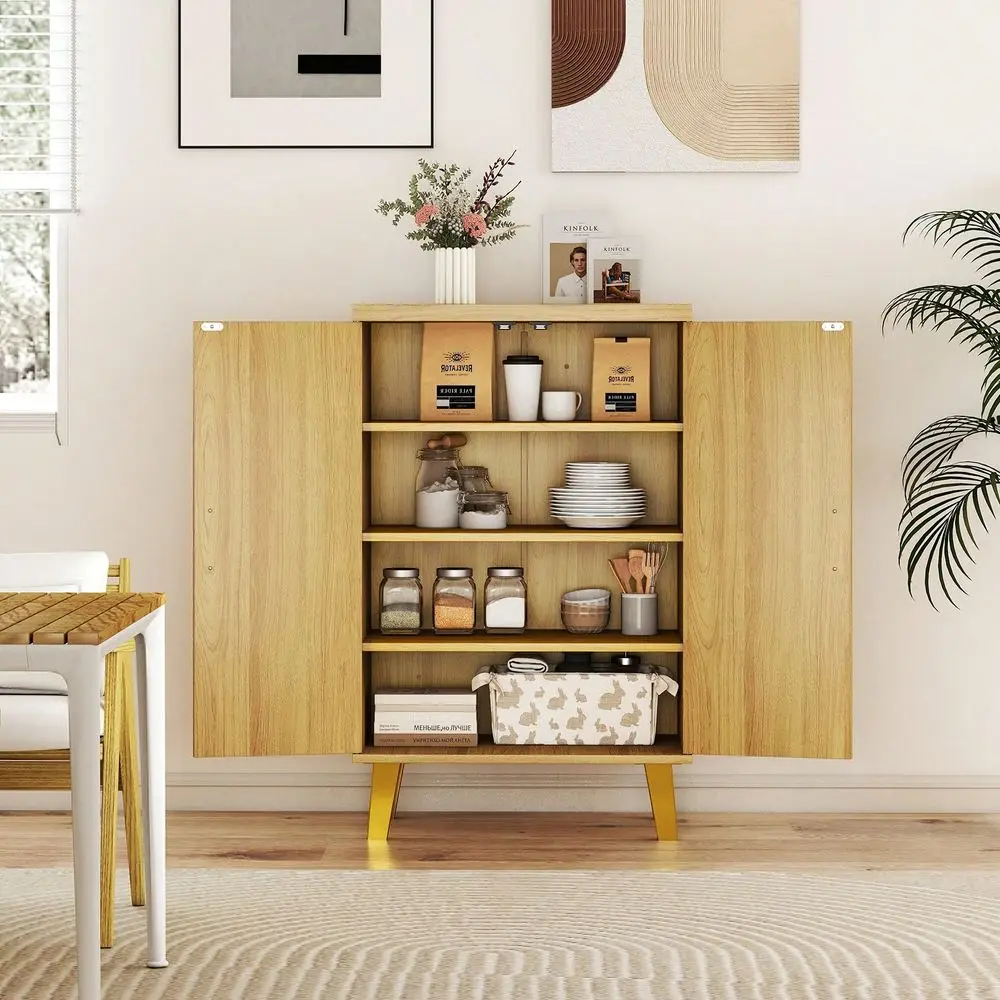 Cabinet Storage Cabinet W Double Doors 3 Detachable Shelves
Cabinet Storage Cabinet W Double Doors 3 Detachable Shelves