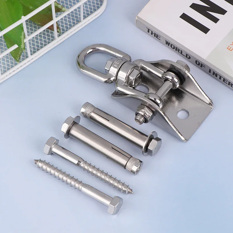 70 мм подвесная вешалка для качелей из нержавеющей стали 304, вращающийся гамак, вешалка для качелей, крючок с фиксированной пластиной, подвесной стул, комплект оборудования
70 мм подвесная вешалка для качелей из нержавеющей стали 304, вращающийся гамак, вешалка для качелей, крючок с фиксированной пластиной, подвесной стул, комплект оборудования