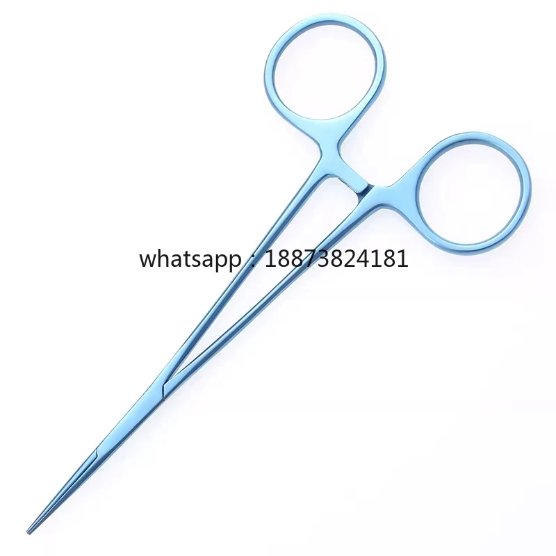 Textured Hemostats Manual Titanium Alloy with Corrosion-resistant Rust-proof Straight and Curved Tips for Surgical
Textured Hemostats Manual Titanium Alloy with Corrosion-resistant Rust-proof Straight and Curved Tips for Surgical