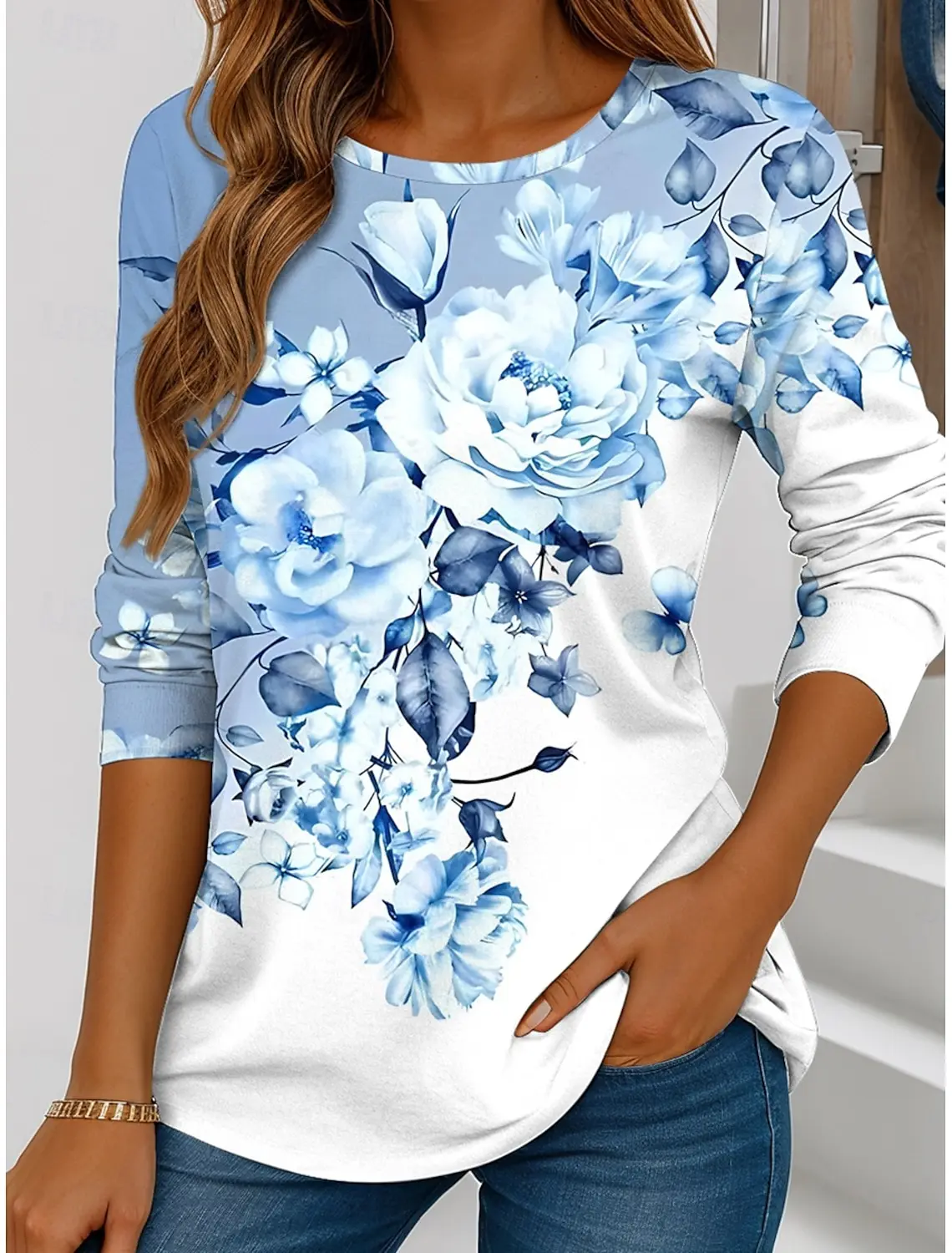 2025 Summer Fashion Women's Floral Graphic Elegant O-Neck Long Sleeve T-Shirt Y2K Casual Tops Womens Clothing Harajuku Pullover
2025 Summer Fashion Women's Floral Graphic Elegant O-Neck Long Sleeve T-Shirt Y2K Casual Tops Womens Clothing Harajuku Pullover