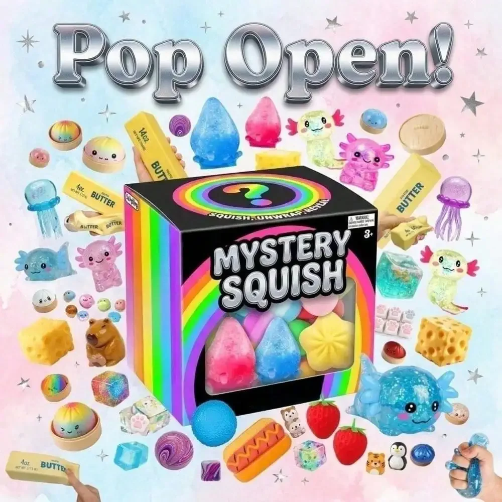 100++Scented Squishy Blind Box Fragrance Type Slow Rising Sensory Calming Stress Blind BagHome decorCalming gift
100++Scented Squishy Blind Box Fragrance Type Slow Rising Sensory Calming Stress Blind BagHome decorCalming gift