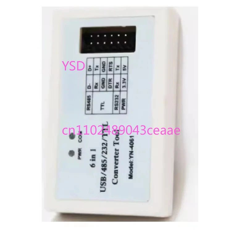 Модуль последовательного порта YN4561 6-в-1: взаимное преобразование USB/485/422/232/TTL, последовательный порт COM
Модуль последовательного порта YN4561 6-в-1: взаимное преобразование USB/485/422/232/TTL, последовательный порт COM
