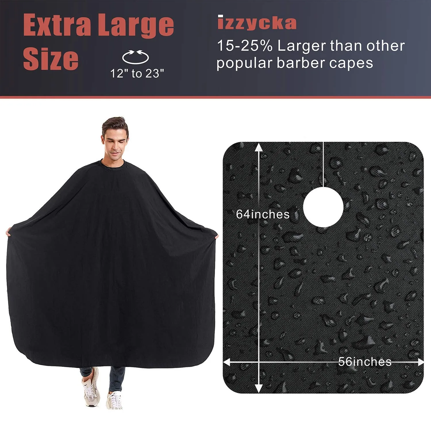 Barber Apron Waterproof Haircut Apron cape Haircut Cover Salon Hairdresser Hairdresser Haircut Cover Colored Apron Styling Cloth
Barber Apron Waterproof Haircut Apron cape Haircut Cover Salon Hairdresser Hairdresser Haircut Cover Colored Apron Styling Cloth