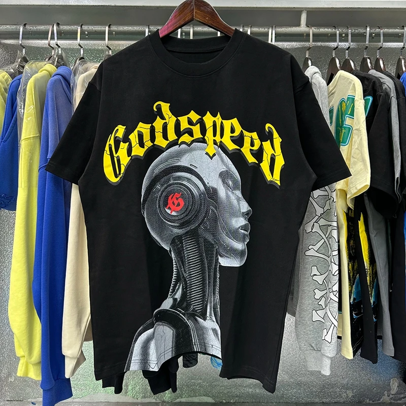 Godspeed Niche Trend Бренд Технология Робот с принтом Круглый вырез Летний хлопок Высококачественный мужской и женский рукав для влюбленных с коротким рукавом
Godspeed Niche Trend Бренд Технология Робот с принтом Круглый вырез Летний хлопок Высококачественный мужской и женский рукав для влюбленных с коротким рукавом