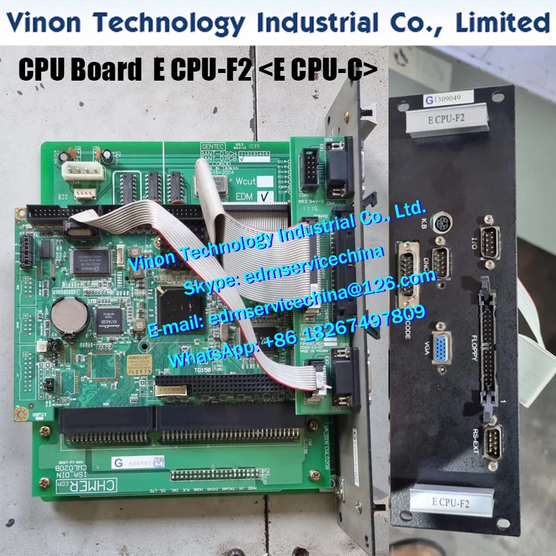 CPU Board E CPU-F2 (E CPU-C) Sinker EDM machine CNC 430, Brand New Board EDM Main Circuit Board, Electrical Board edm machine
CPU Board E CPU-F2 (E CPU-C) Sinker EDM machine CNC 430, Brand New Board EDM Main Circuit Board, Electrical Board edm machine