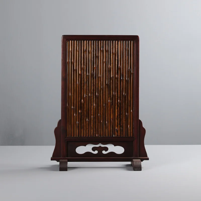 Screen Chinese simple partition screen rosewood mobile blocking tea room decorative atmosphere tea ceremony
Screen Chinese simple partition screen rosewood mobile blocking tea room decorative atmosphere tea ceremony