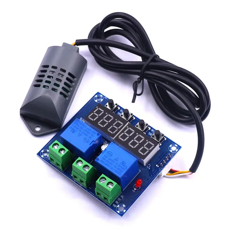 5/10PCS Relay Module XH-M452 Digital Thermostat Temperature Humidity Control Thermometer Hygrometer Controller
5/10PCS Relay Module XH-M452 Digital Thermostat Temperature Humidity Control Thermometer Hygrometer Controller