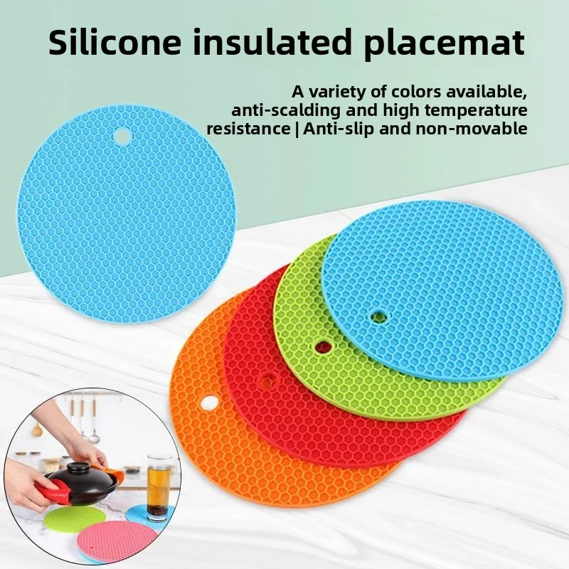 14cm Round Silicone Coasters,Heat Resistant Table Placemat,Pot Holder,Antiscald Coffee Cup Mat,Kitchen Accessories 5pcs/Set
14cm Round Silicone Coasters,Heat Resistant Table Placemat,Pot Holder,Antiscald Coffee Cup Mat,Kitchen Accessories 5pcs/Set