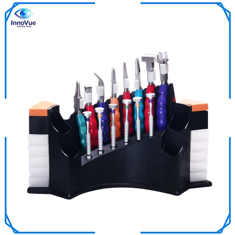 InnoVue Opto PS-86 Professional Optical Plier and Screwdriver Set for Eyeglass Repair and Maintenance Plier and Screwdriver Set
InnoVue Opto PS-86 Professional Optical Plier and Screwdriver Set for Eyeglass Repair and Maintenance Plier and Screwdriver Set