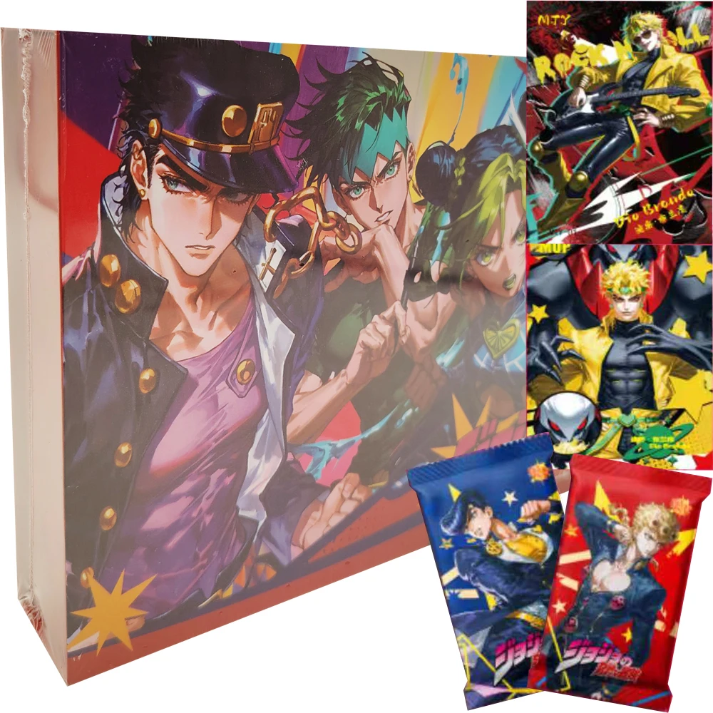 Classic Anime JoJo's Bizarre Adventure Collection Card Jonathan Joestar Giorno Giovanna Character HD Puzzle Cards Perfect Gifts
Classic Anime JoJo's Bizarre Adventure Collection Card Jonathan Joestar Giorno Giovanna Character HD Puzzle Cards Perfect Gifts