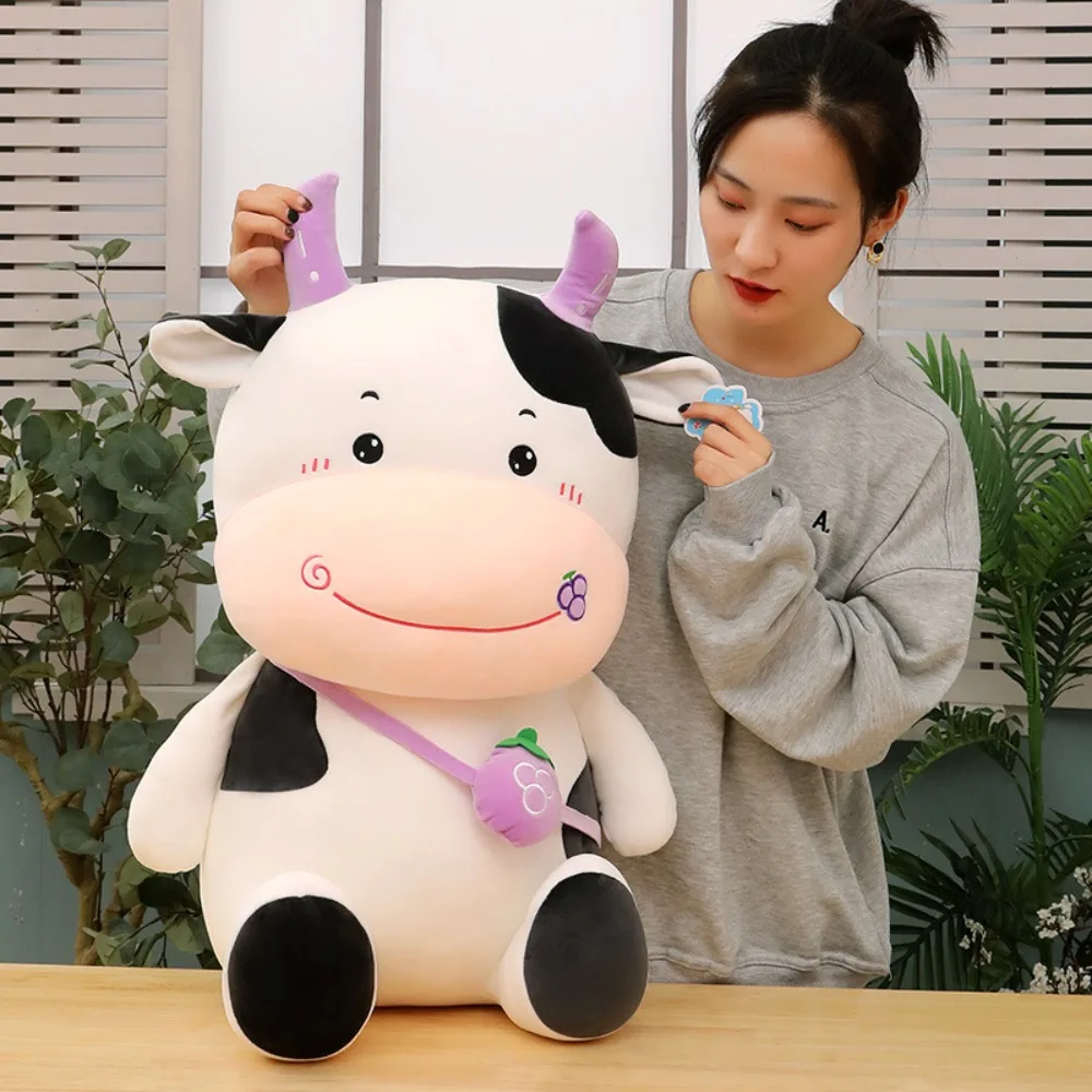 Cute Animal Milk Cow Plush Doll Cattle Fluffy Cow Plush Toy Soft Simulation Kid's Accompany Dolls Christmas
Cute Animal Milk Cow Plush Doll Cattle Fluffy Cow Plush Toy Soft Simulation Kid's Accompany Dolls Christmas