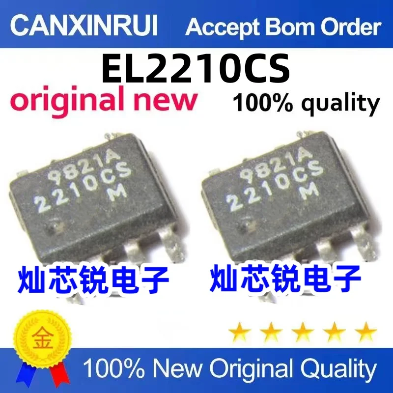 (10 pieces)EL2210CS EL2210 2210CS SOP-8 Op Amp
(10 pieces)EL2210CS EL2210 2210CS SOP-8 Op Amp