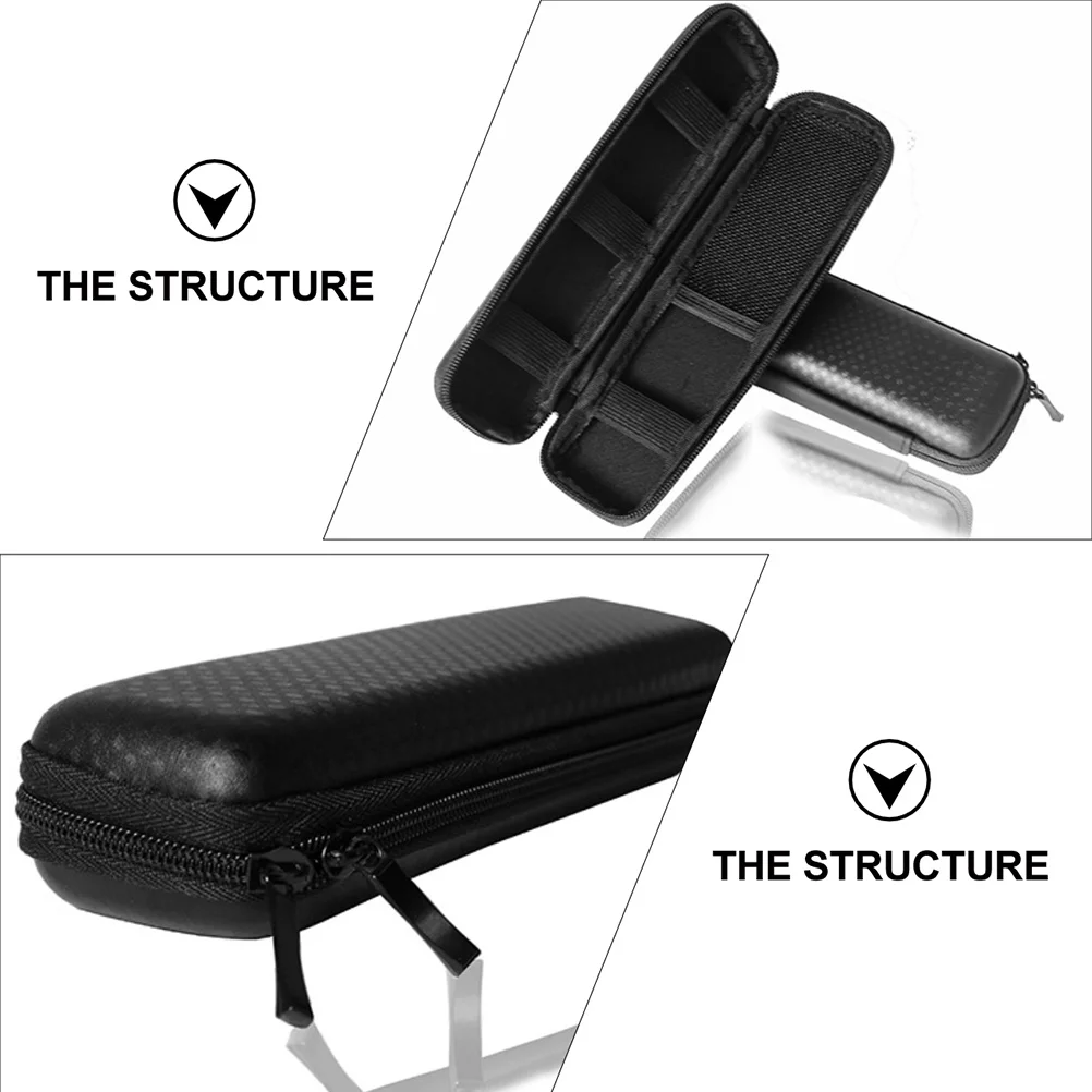 1 pc Eva Pen Bag Black Double Zippers Stationery Pencil Box Mesh Pocket For Apple Pencil Storage Multipurpose Case Student
1 pc Eva Pen Bag Black Double Zippers Stationery Pencil Box Mesh Pocket For Apple Pencil Storage Multipurpose Case Student