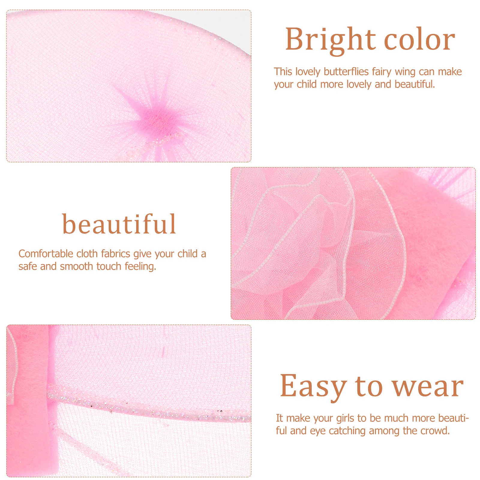 Fairy Butterfly Wings Props for Kids Party Costume Light Purple Random Style Girls Dress Birthday Favors
Fairy Butterfly Wings Props for Kids Party Costume Light Purple Random Style Girls Dress Birthday Favors