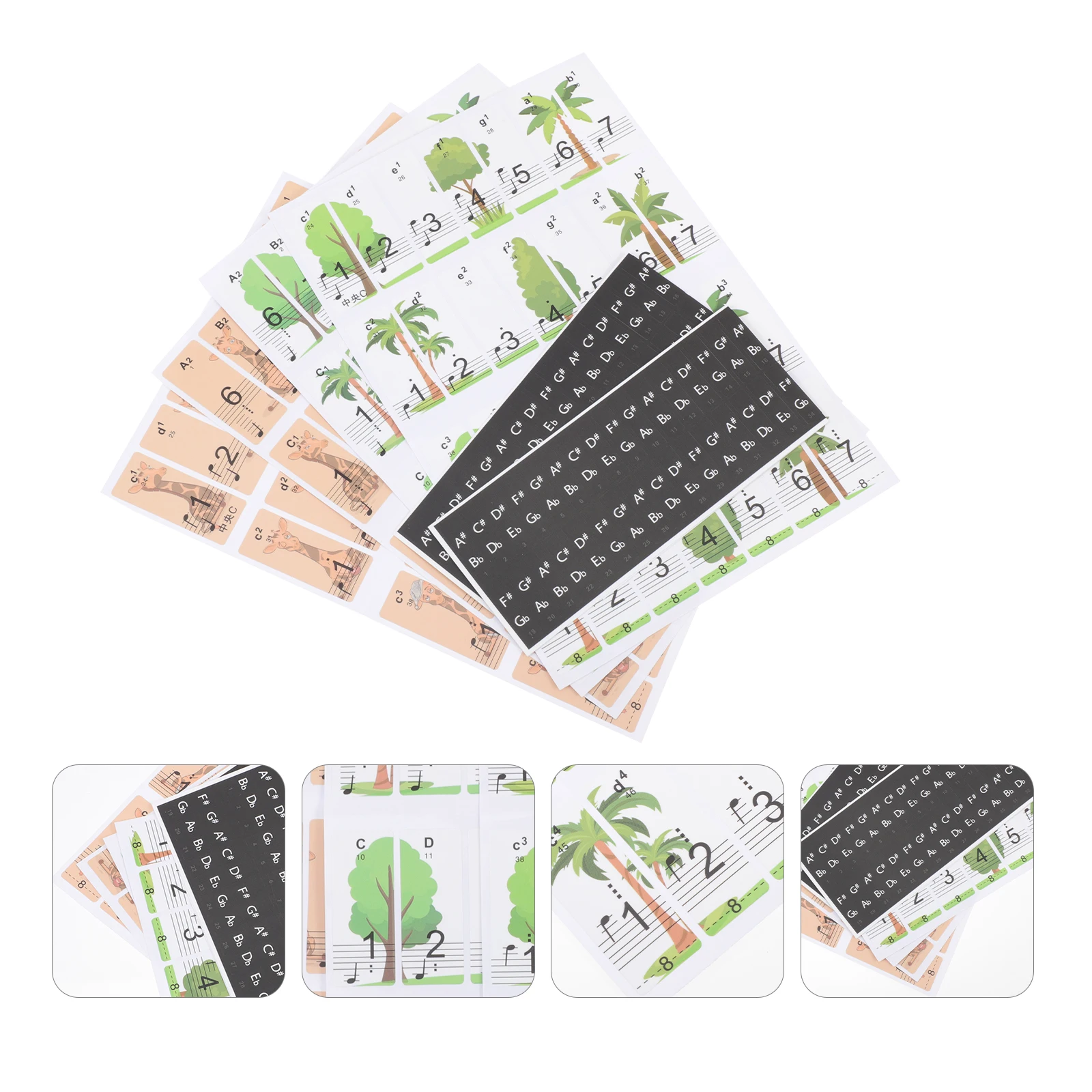 2pcs 2 Sheets Keyboard Stickers Beginner Learning Labels For Electronic Piano Keyboards Assorted Colors Removable Piano Decals
2pcs 2 Sheets Keyboard Stickers Beginner Learning Labels For Electronic Piano Keyboards Assorted Colors Removable Piano Decals