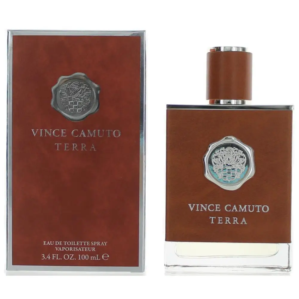 Terra by Vince Camuto, 3.4 oz EDT Spray for Men
Terra by Vince Camuto, 3.4 oz EDT Spray for Men