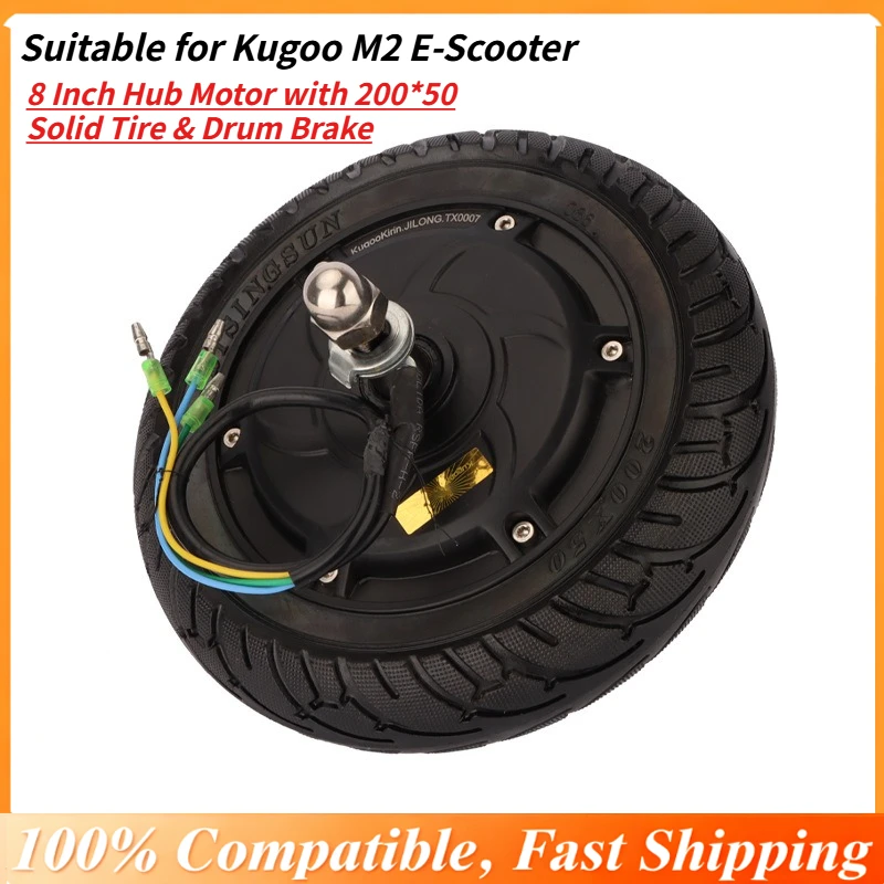 Полный двигатель привода заднего колеса в сборе для Kugoo M2, 8-дюймовый мотор-концентратор с твердыми шинами и барабанным тормозом 200*50, готовый к установке
Полный двигатель привода заднего колеса в сборе для Kugoo M2, 8-дюймовый мотор-концентратор с твердыми шинами и барабанным тормозом 200*50, готовый к установке