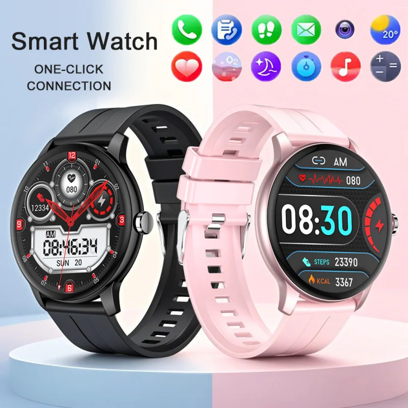 Bluetooth Music Smartwatches Voice Assistant Custom Wallpaper Men's Women Multi Functional Sports Fitness Electronic Clock 2025
Bluetooth Music Smartwatches Voice Assistant Custom Wallpaper Men's Women Multi Functional Sports Fitness Electronic Clock 2025