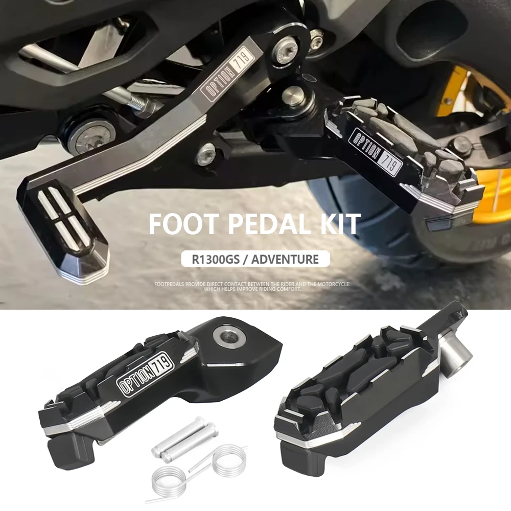 Fit For BMW R1300GS R 1300 GS Adventure R1300GS ADV 2023 2024 2025 Motorcycle 719 Foot Pedals Pegs Rest Footrest Footpeg
Fit For BMW R1300GS R 1300 GS Adventure R1300GS ADV 2023 2024 2025 Motorcycle 719 Foot Pedals Pegs Rest Footrest Footpeg